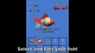 my Fish 3D Aquarium for iPhone / iPod Touch App Demo screenshot 5
