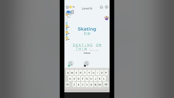 Dingbats Word Quiz Level 6 | Dingbats Level 6 [Skating ice]