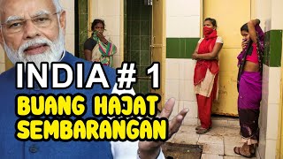 Kebiasaan Buang Hajat Sembarangan!! Toilet di INDIA
