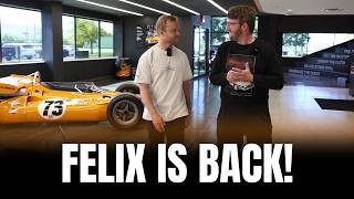 Touring McLaren with Felix Rosenqvist