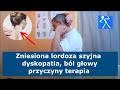 Spłycona, zniesiona lordoza szyjna | Przepuklina szyjna | Dyskopatia | Przyczyny, objawy, ćwiczenia