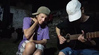 Video thumbnail of "Nunca es tarde - (acustico)"