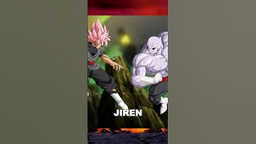 WHAT IF GOKU BLACK FOUGHT JIREN? #anime #dragonballsuper