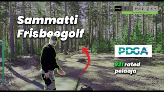 Sammatti Frisbeegolf | TULOSKIERROS | 931 RATED PELAAJA | Frisbeegolfopas.fi