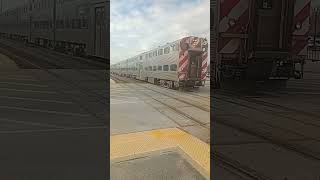 Metra Train from Harvard IL arrived at Crystal lake IL to head to Chicago IL Feb 26th 2026 Enjoy 