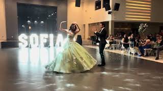 UN VERDADERO VALS DE \/\/ CENICIENTA WALTZ VALS CON CHAMBELAN DE HONOR DE LUJO SOLO SE VE EN TIJUANA