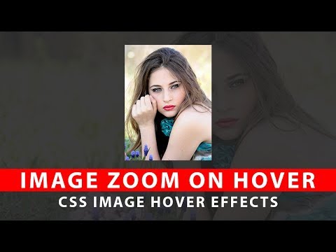 Css Image Hover Effects - Image Zoom On Hover - Css Hover Effects