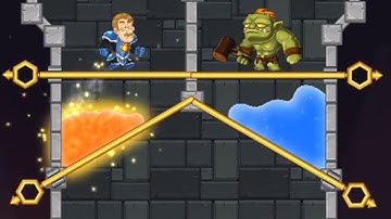 Hero Rescue How to loot & Pull the Pin Him Out - All Levels