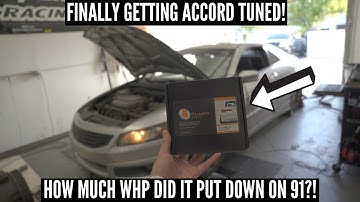 FINALLY GETTING THE ACCORD V6 TUNED WITH KTUNER! | 2008 Honda Accord V6 Build @abc.garage