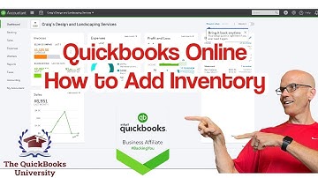 Quickbooks Online How to Add Inventory