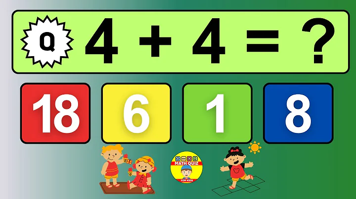 Math Quiz for Kids | One Digit Addition Quiz | Mental Math Quiz for Kids | Quiz Time
