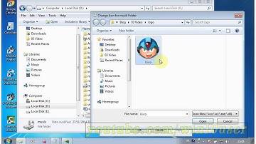 Windows 7 Tips (Ultimate) : How to change folder icon