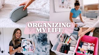 ORGANIZING + DECLUTTERING MY LIFE before i go to uni !!