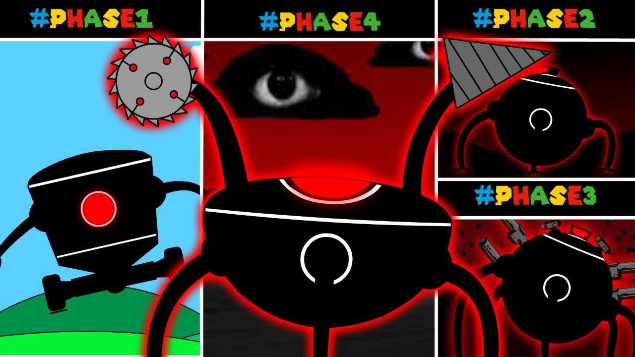 My Sprunki OC: Omnidroid the Incredibles Incredibox Sprunki OC Phase 1 to 4