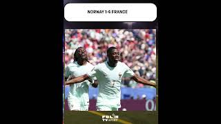 Norway 1-4 France