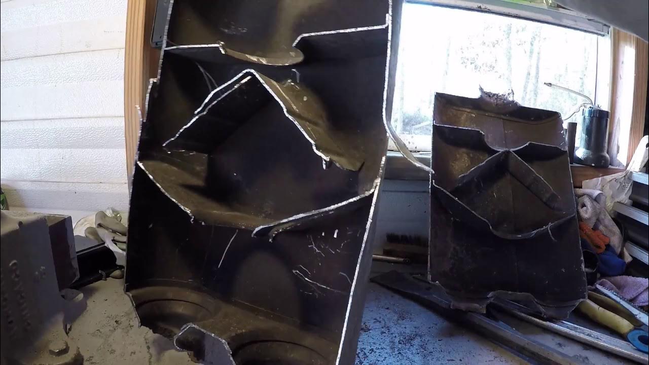 Part 2 Inside A Flowmaster 40 Series Original Muffler YouTube