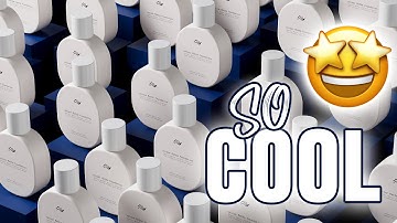 Product animation using Blender