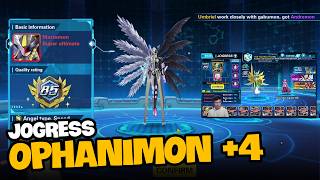 Jogress Digimon Ophanimon 4 U0026 Rosemon Burst Mode 3 Auto Get Su Digimon  Dataevo Clash