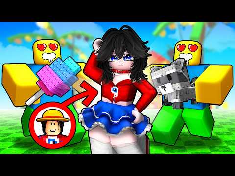 😱Я Притворился ДЕВУШКОЙ и Стал Триллионером в Grow a Garden в Роблокс!