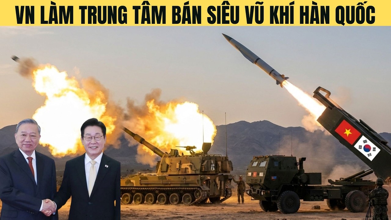 Quá Đỉnh!VN là trung tâm mua bán vũ khí Hàn Quốc cho Đông Nam Á