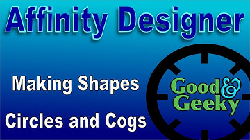 How to draw Circles and cogs in Affinity Designer