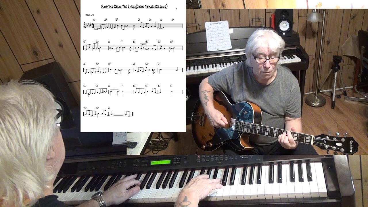 Float Me Down The River Jazz guitar & piano cover ( Trad. ) YouTube
