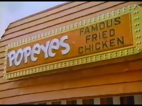 1979 Popeyes Famous Fried Chicken Commercial