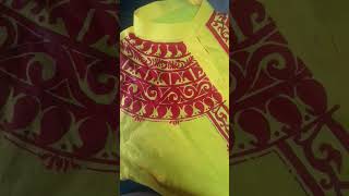 Kurta Designing. ......new style #fabricpainting #trending #artwork .PART-1.