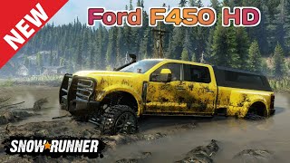 New Truck Ford F450 HD In SnowRunner Season 12 @TIKUS19