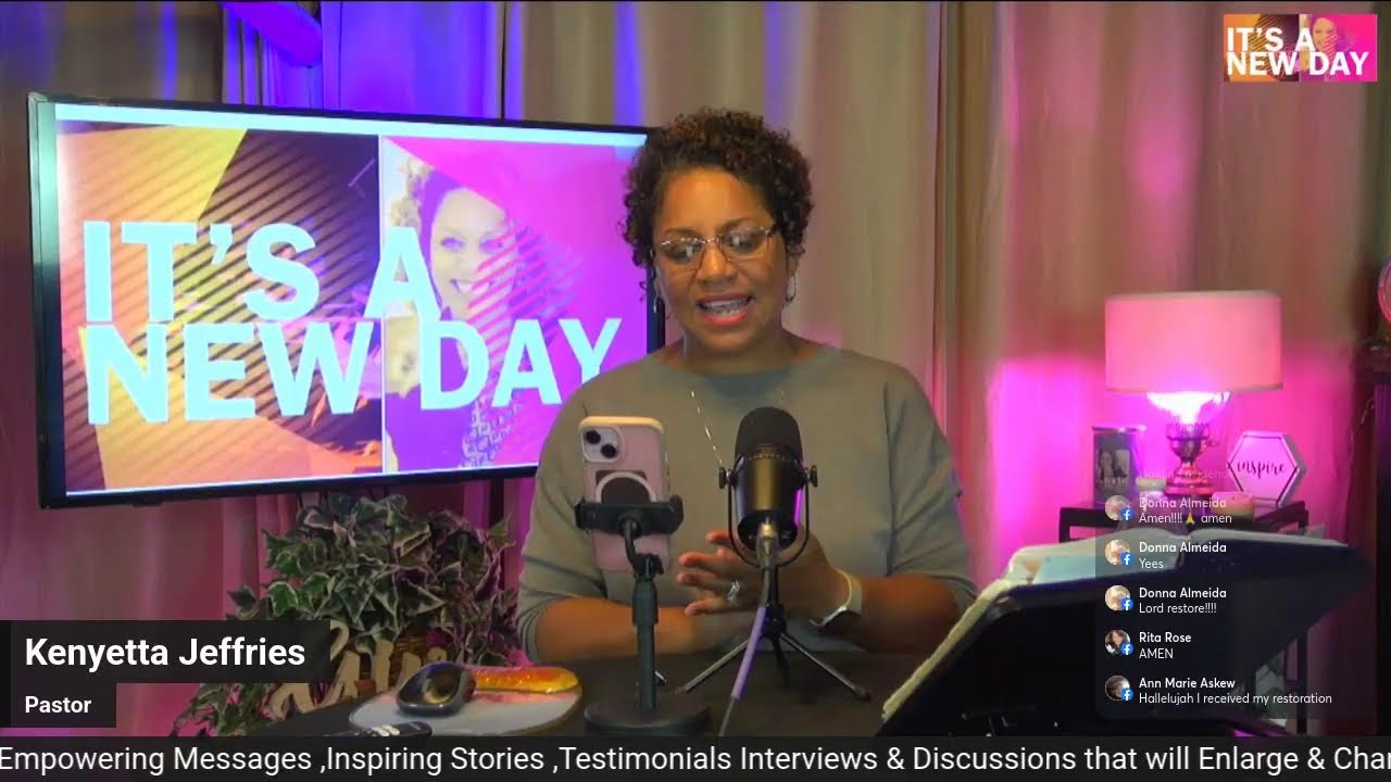 Restored for More: It’s Not Over Yet | Morning Inspiration with Kenyetta Jeffries