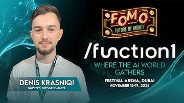 Denis Krasniqi: Software Engineer bij Drospect | Function1 AI Conference 2025
