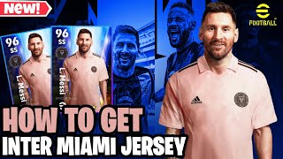 FREE Inter Miami Kit/Jersey in efootball🔥eFootball Mobile 23