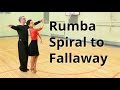 Rumba Intermediate Routine with Spiral to Fallaway | Routine and Figures