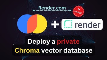 🔐 Deploy a PRIVATE Chroma vector database on Render.com | tutorial