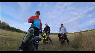 картинка: Покатушка на Leaperkim lynx, Nosfet Apex и inmotion v14. Cтепь и песок.