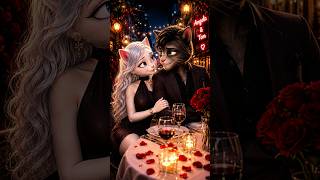 Tom & angela date night cosplay video #mytalkingangela2 #shorts #fyp #cute #cosplay #viral #tom #cat