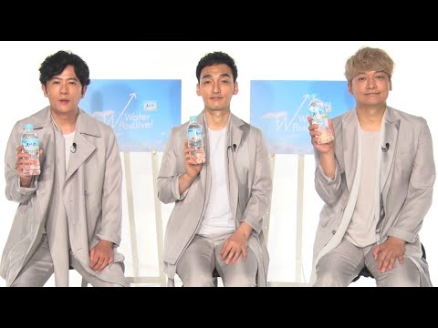 稲垣吾郎、草彅剛、香取慎吾がサントリーの新TV-CMに出演！ 壮大な青空の下で未来に想いを馳せる