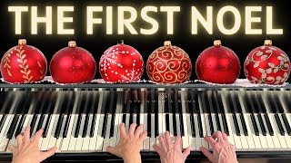 4 Hands Piano Arrangement | The First Noel | Christmas Piano Cover