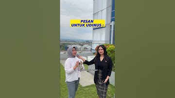 Satu kata & pesan untuk Udinus 🫶 #udinus #pascasarjana #magistermanagement