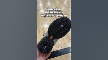 New Balance Fresh Foam BB V3 Traction and Squeak Test #newbalance