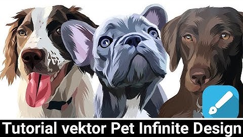 Cara Membuat Vektor Pet Di Infinite Design |Tutorial Vektor pet Infinite Design