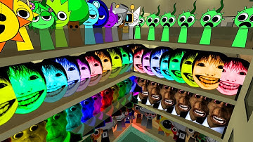 Whole Hotel Of Sprunki Nextbots Is Chasing Me with Obunga, Selene Delgado and Yoshie Nextbots!