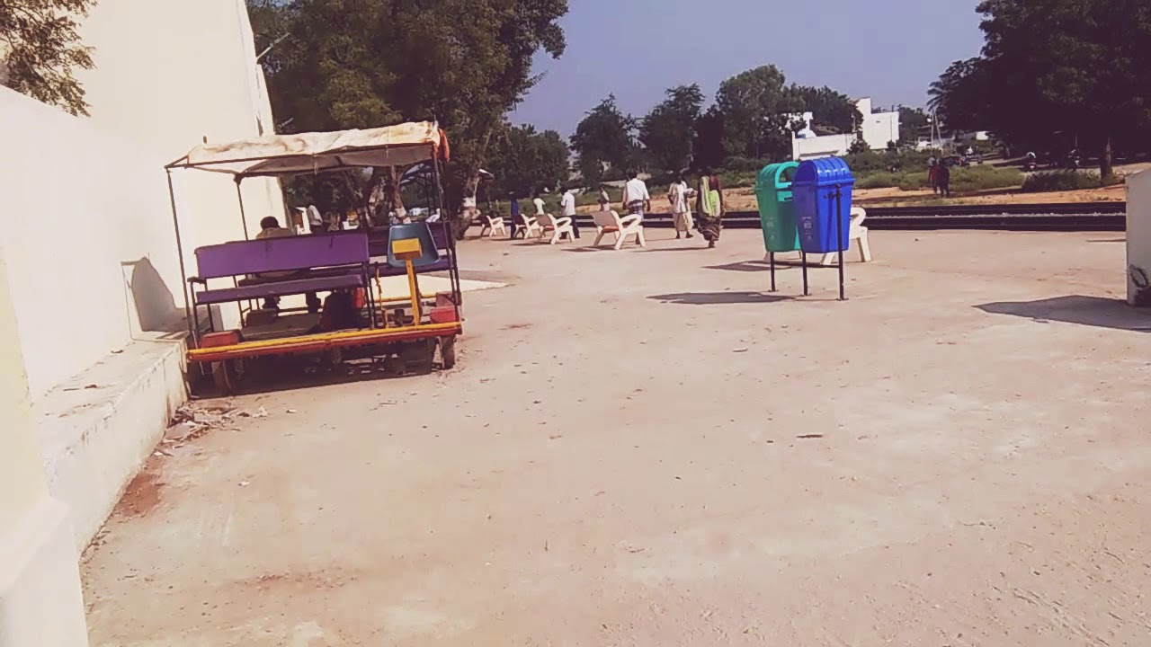 Hagaribommanahalli railway station(Harihara to Hospet) kottureshwara