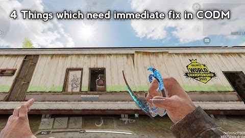 4 annoying things that needs to be fixed immediately in CODM