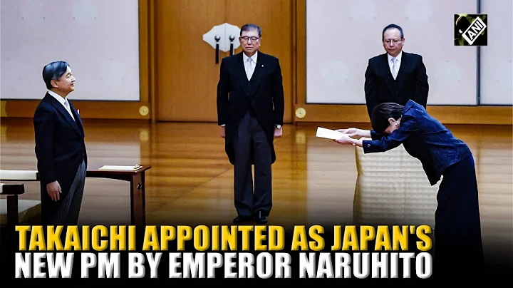 Sanae Takaichi officially appointed as Japan new PM by Emperor Naruhito, receives attestation paper