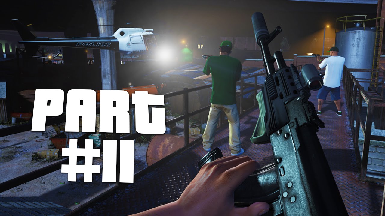 ⁣Grand Theft Auto 5 - First Person Mode Walkthrough Part 11 “The Long Stretch” (GTA 5 PS4 Gameplay)