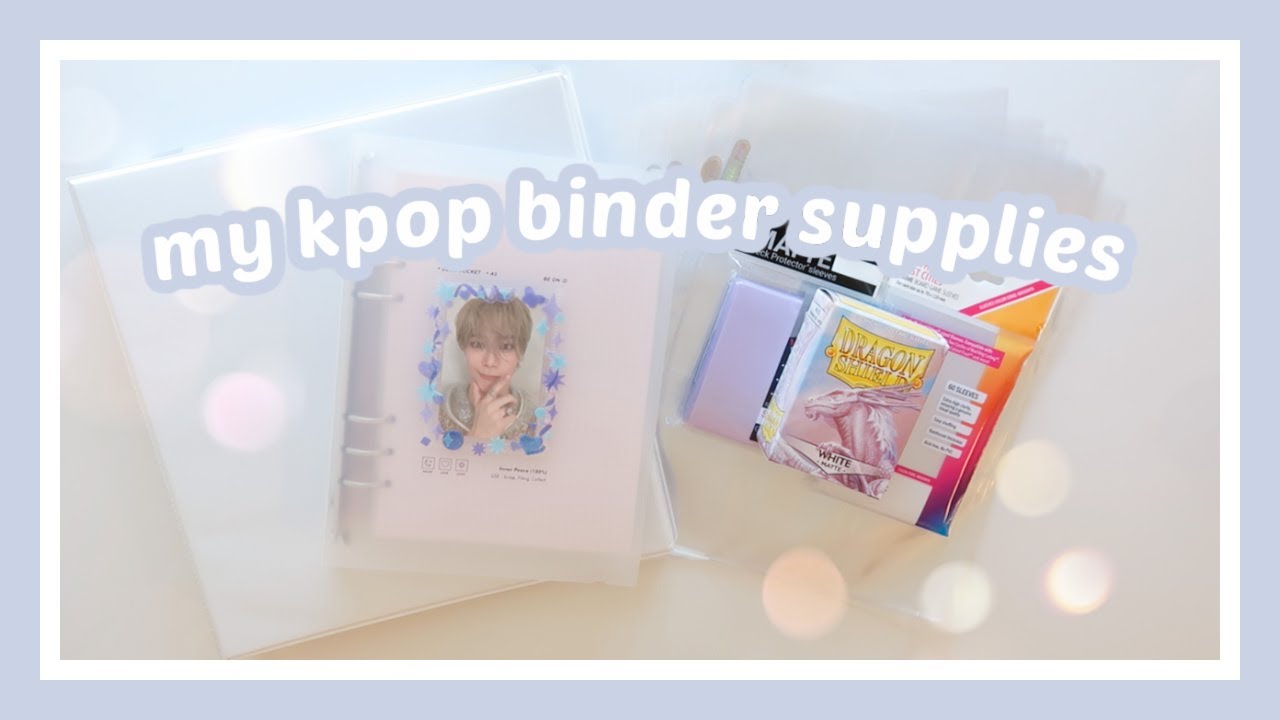 kpop pc binder sleeve, Hobbies & Toys, Memorabilia & Collectibles