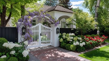 Perfecte entrees voor kleine voortuinen | Elegante tuinpoorten en klassieke bogen