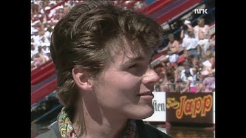 A-ha on “Ta Sjansen!" NRK (1989) [ENG/PT/JP/RU Subtitles]