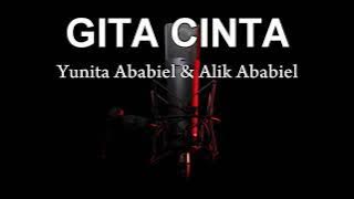 ( Karaoke ) Gita Cinta - Yunita Ababiel & Alik Ababiel HD